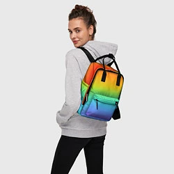 Рюкзак женский Я радуга, цвет: 3D-принт — фото 2