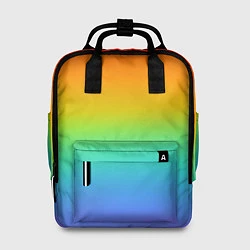 Рюкзак женский Я радуга, цвет: 3D-принт