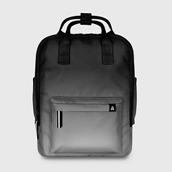 Рюкзак женский От черного к белому, цвет: 3D-принт