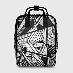 Рюкзак женский Геометрический орнамент, цвет: 3D-принт