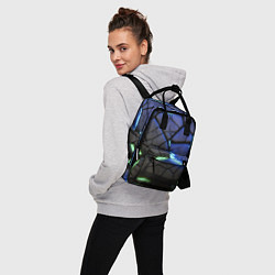 Рюкзак женский Светящаяся лава, цвет: 3D-принт — фото 2
