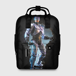 Рюкзак женский Робокоп - Живой или мертвый, - ты пойдешь со мной, цвет: 3D-принт