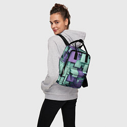 Рюкзак женский Trendy geometric pattern, цвет: 3D-принт — фото 2
