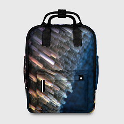 Женский рюкзак Shape grey abstract
