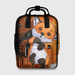 Рюкзак женский Fox cub, цвет: 3D-принт