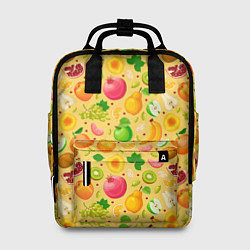 Рюкзак женский Fruit abundance, цвет: 3D-принт