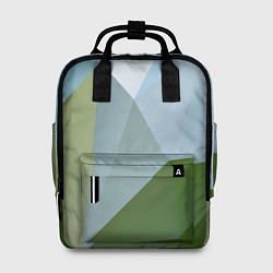 Рюкзак женский Геометрические соединения фигур, цвет: 3D-принт
