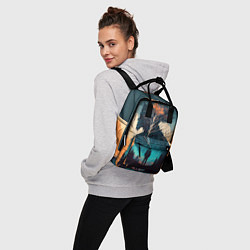 Рюкзак женский В поисках себя - Хуф и Ся, цвет: 3D-принт — фото 2