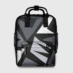Рюкзак женский Геометрический камуфляж, цвет: 3D-принт