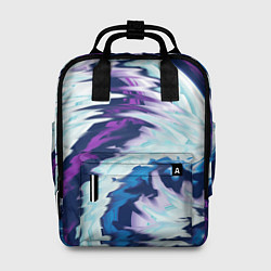 Рюкзак женский Размытая краска, цвет: 3D-принт