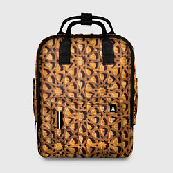 Рюкзак женский Медовый паттерн, цвет: 3D-принт