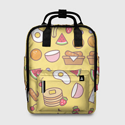 Рюкзак женский Вкусняшка, цвет: 3D-принт