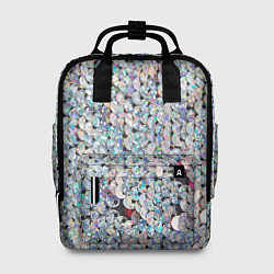 Рюкзак женский Вся в пайетках, цвет: 3D-принт