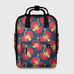 Рюкзак женский Тропические птицы, цвет: 3D-принт
