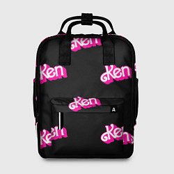 Рюкзак женский Логотип Кен - патерн, цвет: 3D-принт