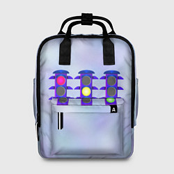 Рюкзак женский Светофор, цвет: 3D-принт