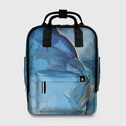 Рюкзак женский Глубокая синева, цвет: 3D-принт