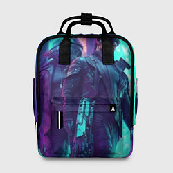 Рюкзак женский Киберлюди, цвет: 3D-принт