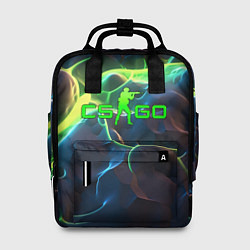 Женский рюкзак CSGO green neon