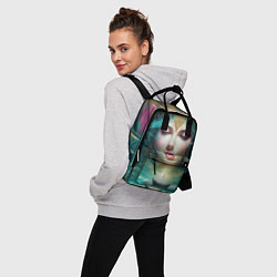 Рюкзак женский Королева моря, цвет: 3D-принт — фото 2