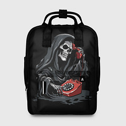 Рюкзак женский Звонок смерти, цвет: 3D-принт