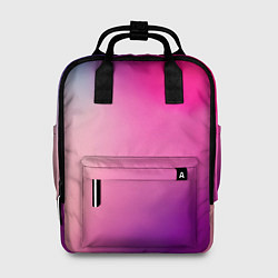 Рюкзак женский Футболка розовая палитра, цвет: 3D-принт