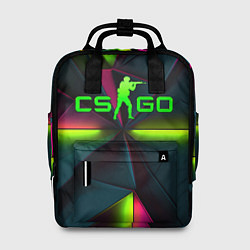 Женский рюкзак CS GO green neon