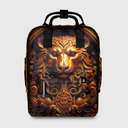 Рюкзак женский Медведь узор, цвет: 3D-принт