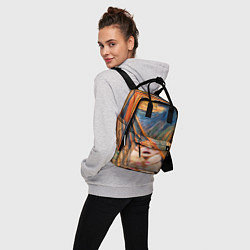 Рюкзак женский Крик хомяка, цвет: 3D-принт — фото 2