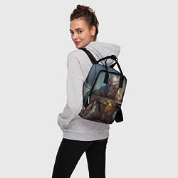 Рюкзак женский Рыцарь в доспехах, цвет: 3D-принт — фото 2