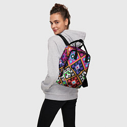 Рюкзак женский Колорит, цвет: 3D-принт — фото 2