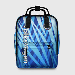 Рюкзак женский Volkswagen - синий камуфляж, цвет: 3D-принт