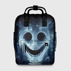 Рюкзак женский Хэллоуин - улыбка привидения, цвет: 3D-принт
