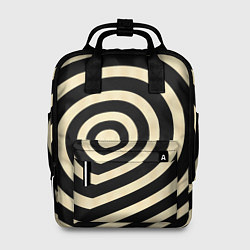 Рюкзак женский Графические завитки, цвет: 3D-принт