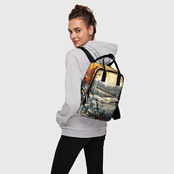 Рюкзак женский Сказочный узор, цвет: 3D-принт — фото 2