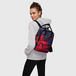 Рюкзак женский Вибро волны, цвет: 3D-принт — фото 2