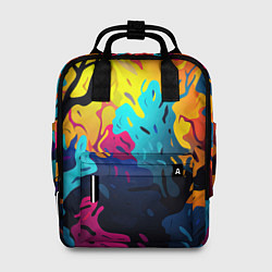 Рюкзак женский Неопределенный камуфляж, цвет: 3D-принт