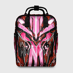Рюкзак женский Розовый кибер доспех, цвет: 3D-принт