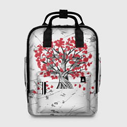 Женский рюкзак Цветущее дерево