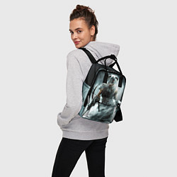 Рюкзак женский Skyrim - Dovahkiin, цвет: 3D-принт — фото 2
