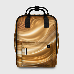 Рюкзак женский Горячее расплавленное золото, цвет: 3D-принт