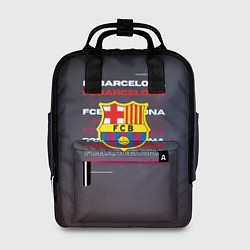 Женский рюкзак Логотип футбольный клуб Барселона