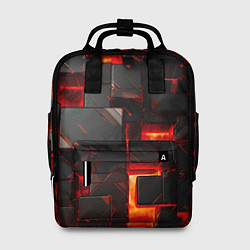 Женский рюкзак Неоновые квадратики