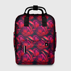 Рюкзак женский Прекрасные цветы к празднику, цвет: 3D-принт