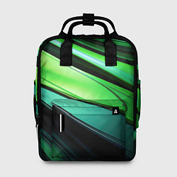 Женский рюкзак Абстрактные геометрические плавные линии минимализ