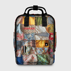 Рюкзак женский Patchwork - ai art, цвет: 3D-принт