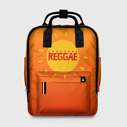 Рюкзак женский Orange sunshine reggae, цвет: 3D-принт