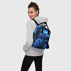 Рюкзак женский Элементаль энергии текстура, цвет: 3D-принт — фото 2