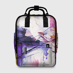 Рюкзак женский Хаотичные мазки краски, цвет: 3D-принт