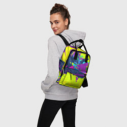 Рюкзак женский В стиле киберпанка, цвет: 3D-принт — фото 2